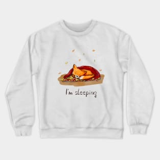 The Fox (I'm sleeping) Crewneck Sweatshirt